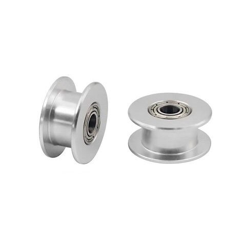 GT2-6mm H Type Toothless Bearing Passive Pulley 20T 5mm