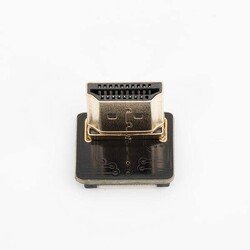 HDMI Plug - Dik - Sol (L tipi - DIY HDMI Kablo ile Birlikte Kullanılabilir) - Thumbnail