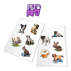 HoloToyz Sticker Pet Party AR Compatible Sticker - Thumbnail