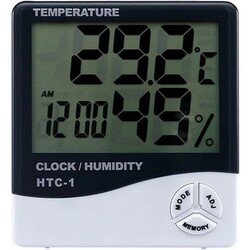 HTC-1 Dijital Termometre Sıcaklık Ve Nem Ölçer - Thumbnail