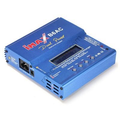 iMAX B6AC Dahili Adaptörlü LiXX, NiXX, Pb Şarj Aleti (80 W)
