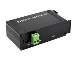 Industrial 5 Port Gigabit Ethernet Switch - DIN Rail Mounted - Thumbnail