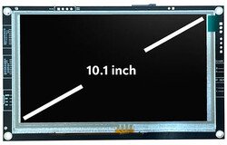 IR1024X600S101_E 10.1inch Resistive Touch Basic HMI Display - Thumbnail