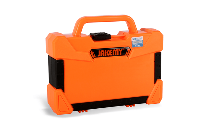 Jakemy Tool Case (Screwdriver, Side Chisel, Tweezer, Utility Knife, Ratchet Sleeve, Suction Cup) JM-8146