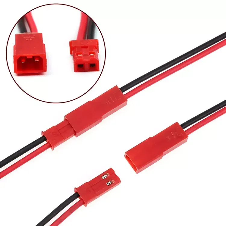 JST Wired Male Female Connector - 22AWG 15cm