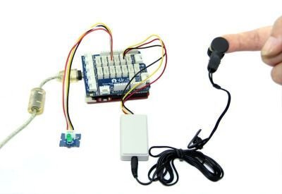 Klipsli Nabız Ölçer Sensör - Ear-clip Heart Rate Sensor