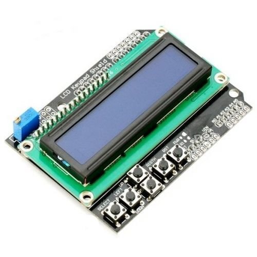LCD and Key Pad Shield Compatible with Arduino