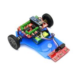 Line Follower Robot Kit - Çigor (Disassembled) - Thumbnail