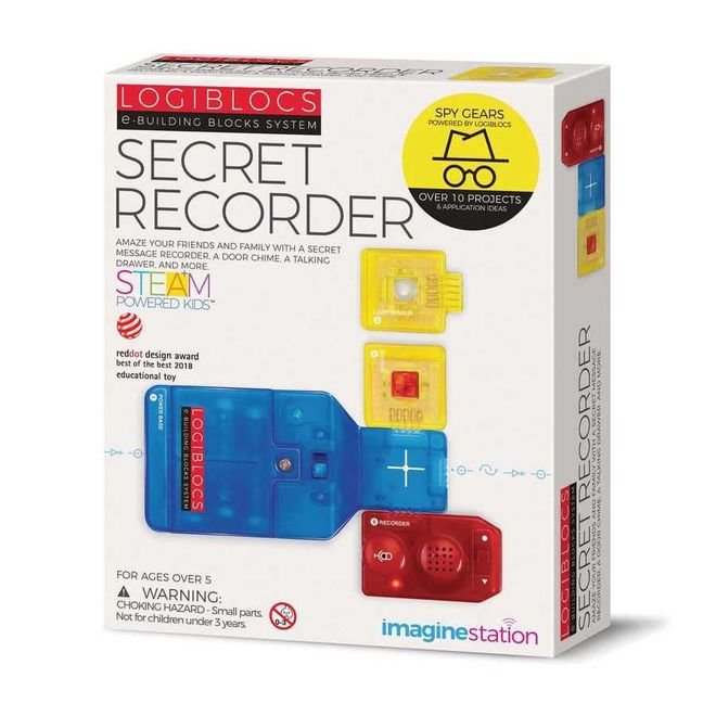 Logiblocs Secret Recorder Smart Electronics Game Circuit