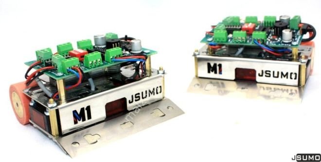 M1 Mini Sumo Robot Gövdesi + Katana Mini Sumo Bıçağı