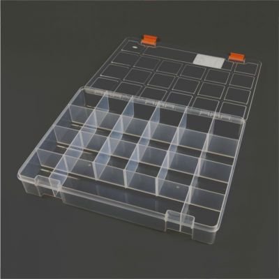 Mano Transparent Storage Box 13'' Classic Organizer