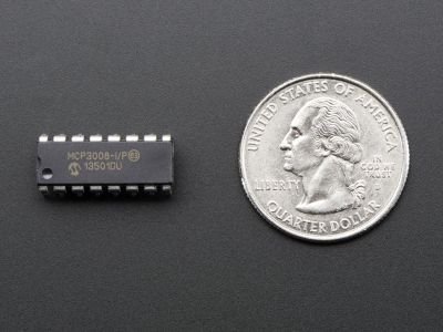 MCP3008 - 8 Kanal 10-Bit ADC