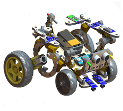 Mechabau Probus Robotics Eğitim Robotu Mod-3 - Thumbnail
