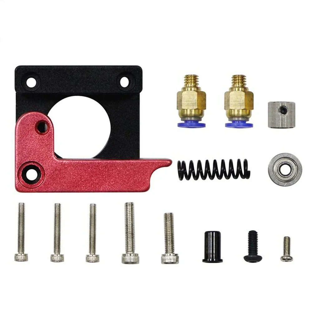 Metal MK8 Extruder Parts - Right and Left - Black - Thumbnail