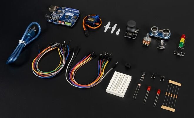 Mete Hoca Starter Training and Project Kit Compatible with Arduino