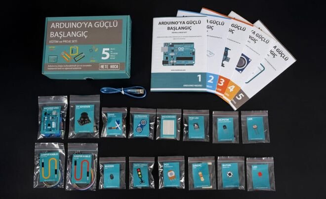 Mete Hoca Starter Training and Project Kit Compatible with Arduino