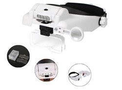 MG 820 Led Head Magnifier (1.0x - 3.5x, 5 Level) - Thumbnail