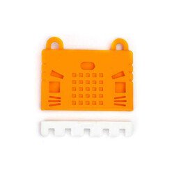micro:bit Silicone Protective Cover - Orange - Thumbnail