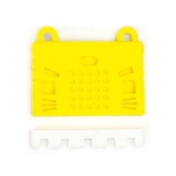 micro:bit Silicone Protective Cover - Yellow - Thumbnail