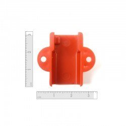 Mini Metal Gearmotor Bracket - Orange - Thumbnail