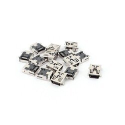 Mini USB SMD Konnektör - Thumbnail