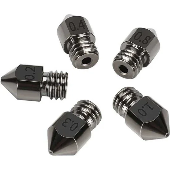 MK8-CR10 Hardened Steel Nozzle 1.75mm-0.4mm - Thumbnail