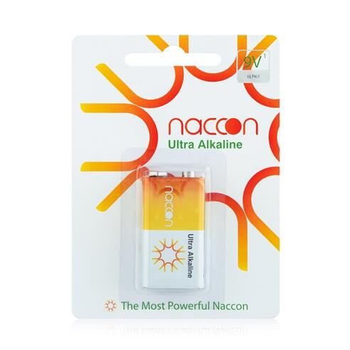 NACCON 9V Battery 6F22-SP1
