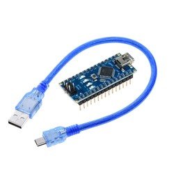 Nano 328 Development Board Compatible with Arduino (Wih USB Cable) - Thumbnail
