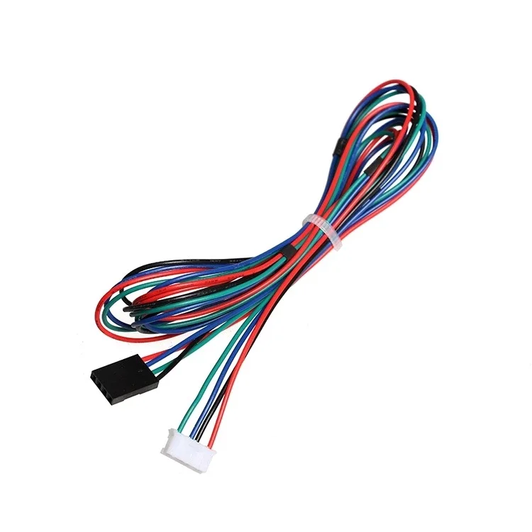 Nema17 Step Motor Kablosu - 2000mm - Beyaz Konnektör Paralel Bağlantı - Thumbnail