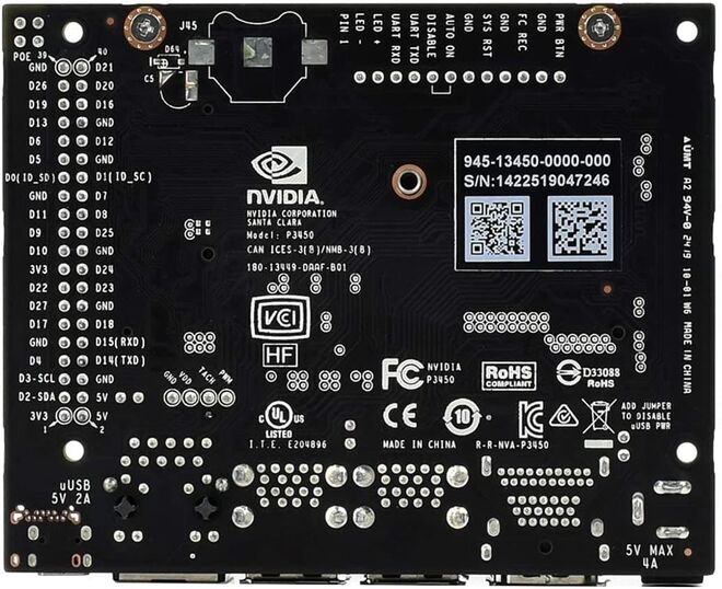 NVIDIA Jetson Nano Geliştirme Kiti - 4GB – 945-13450-0000-100