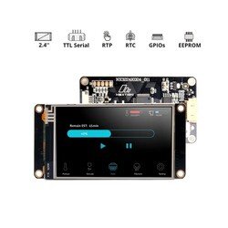 NX3224K024 – 2.4 Inch Nextion HMI Touch TFT Lcd Screen + 8 Port GPIO / 16MB Internal Memory - Thumbnail