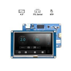 NX4827T043 – 4.3 Inch Nextion HMI Akıllı Touch TFT Lcd Screen - 16MB Internal Memory - Thumbnail