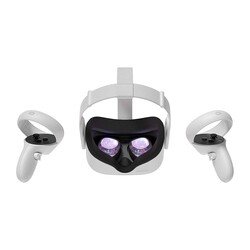 Oculus Quest 2 Sanal Gerçeklik Gözlüğü ve Kontrolcüleri - 256GB (Metaverse Araçları) - Thumbnail