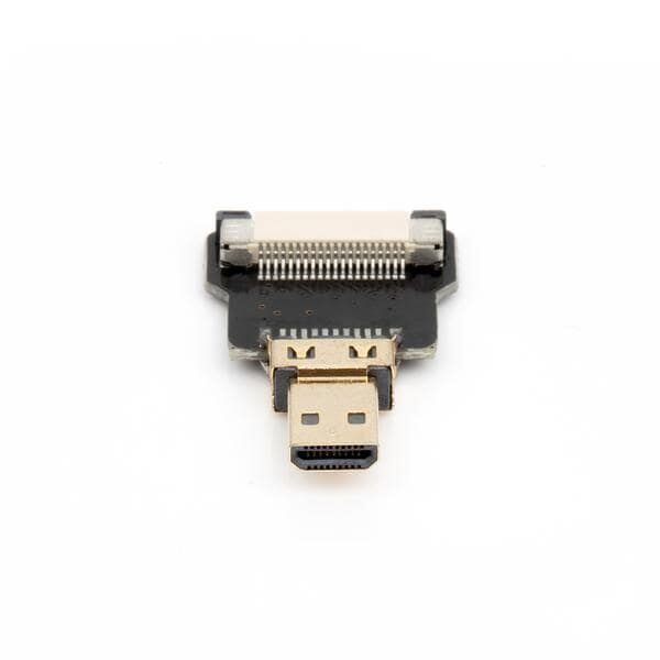 Odseven DIY HDMI Cable Parts - Straight Micro HDMI Plug Adapter 