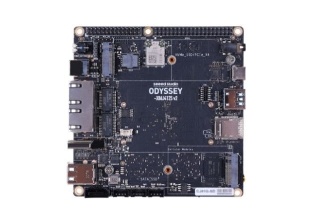 Odyssey X86J4125800 Development Card V2 - Linux Based and RP2040 processor