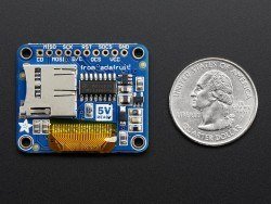 OLED Breakout Board - 16-bit Color 0.96" w/microSD holder - Thumbnail