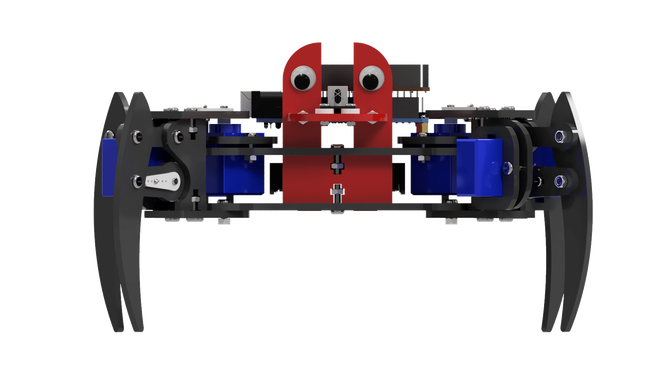 REX Discovery Serisi Quadruped (4 Bacaklı) Örümcek Robot - Elektronikli