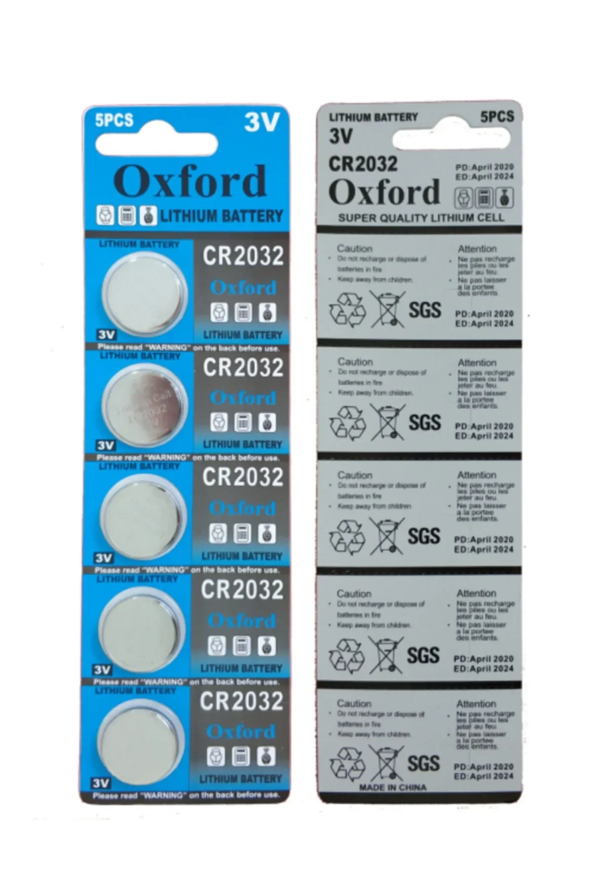 Oxford CR2032 3V Lithium Tekli Pil