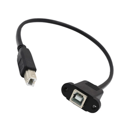 Panel Tipi USB Kablosu - B Erkek - B Dişi Dönüştürücü - Thumbnail