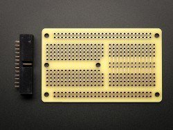 PermaProto Stripboard compatible with Raspberry Pi (Half Size) - Thumbnail
