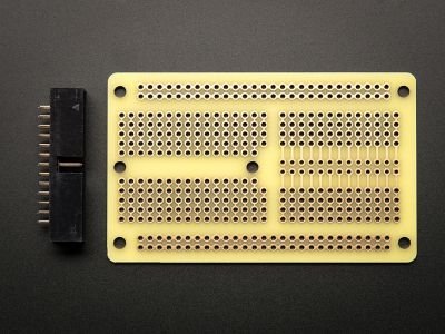 PermaProto Stripboard compatible with Raspberry Pi (Half Size)