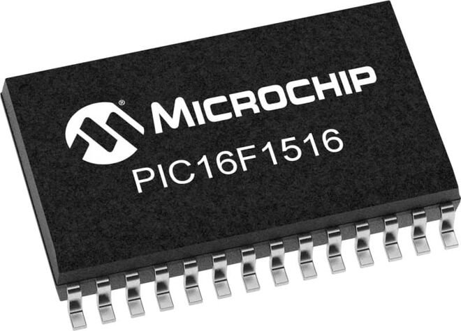 PIC16F1516 I/SO SMD SOIC-28 8-Bit 20MHz Microcontroller
