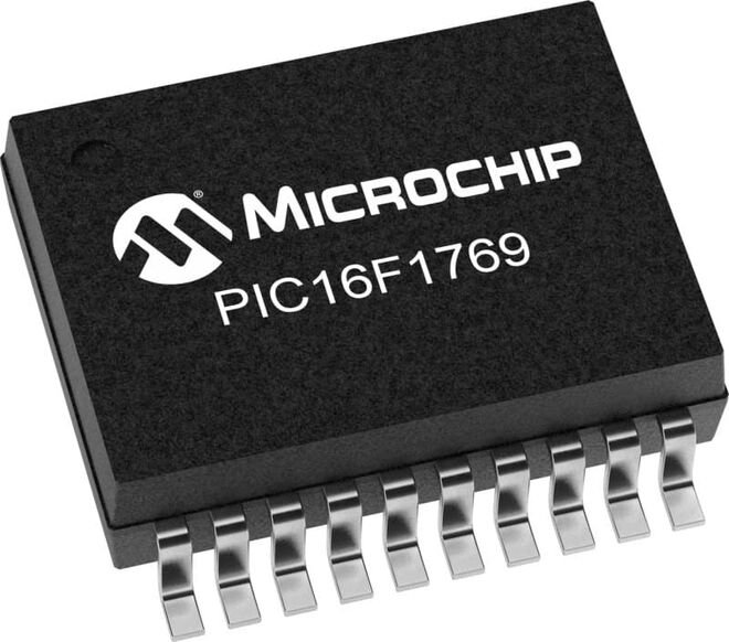 PIC16F1769-I/SS SMD SSOP20 32MHz 8-Bit Microcontroller