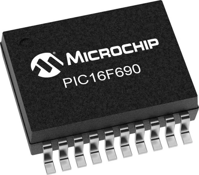 PIC16F690 I/SO SMD SOIC-20 8-Bit 20MHz Microcontroller