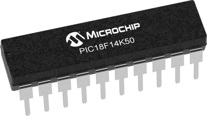 PIC18F14K50-I/P 8-Bit 48Mhz Microcontroller DIP-20