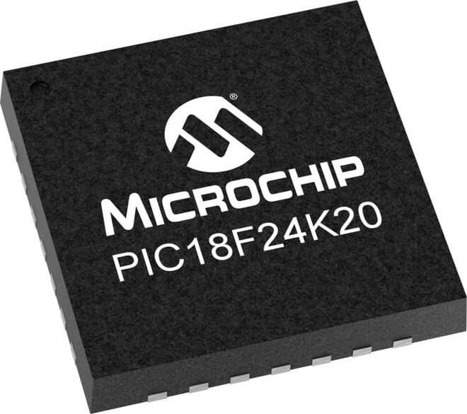 PIC18F24K20-I/ML 8-Bit 64MHz SMD Microcontroller QFN28