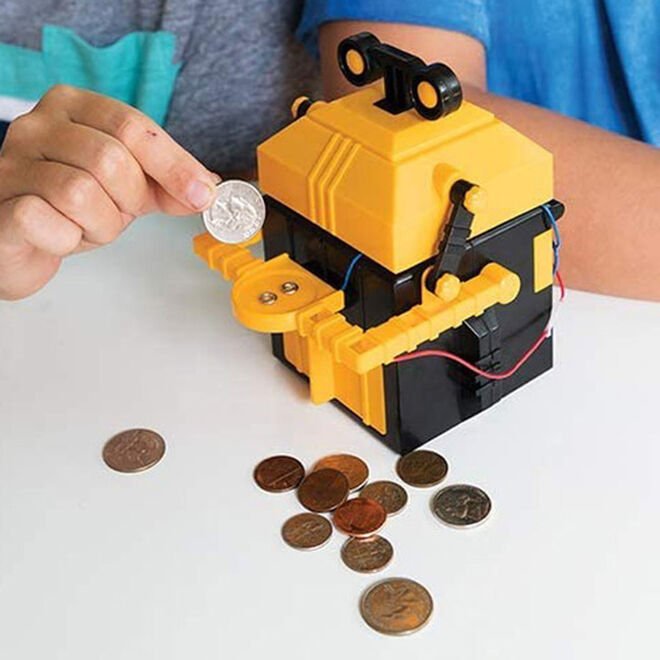 Piggy Bank Robot Kit