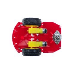 REX Chassis Serisi Platforma Çok Amaçlı Mobil Robot Platformu - Kırmızı - Thumbnail