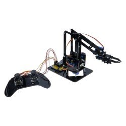REX Discovery Serisi 4in1 Arduino Pleksi Robot Kol - Elektronikli (Joystick Kol ile Birlikte) - Thumbnail
