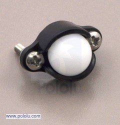 Pololu Ball Caster with 3/8'' Plastic Ball - Thumbnail